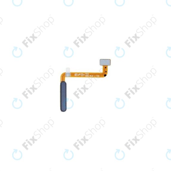 Samsung Galaxy M33 5G M336B - Senzor otiska prsta + savitljivi kabel (plavi) - GH96-15066A originalni servisni paket