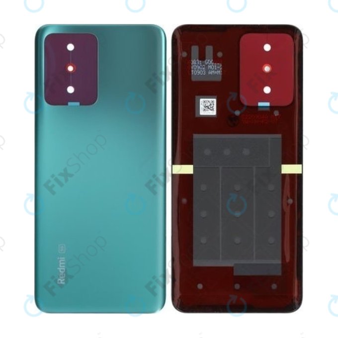 Xiaomi Redmi Note 12 5G - Poklopac baterije (šumski zeleni) - Originalni servisni paket