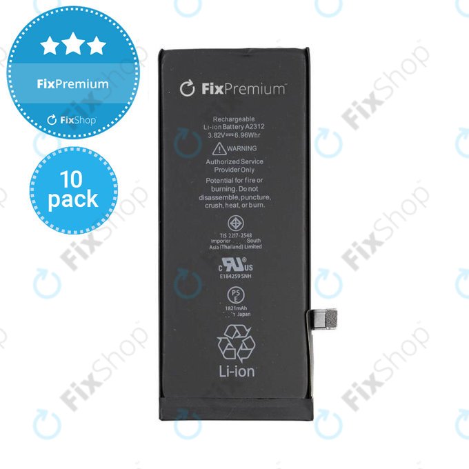 Apple iPhone SE (2nd Gen 2020) - Baterija 1821mAh FixPremium (10 Pack)