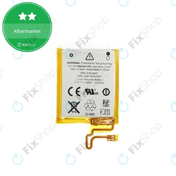 Apple iPod Nano (7. generacija) - Baterija