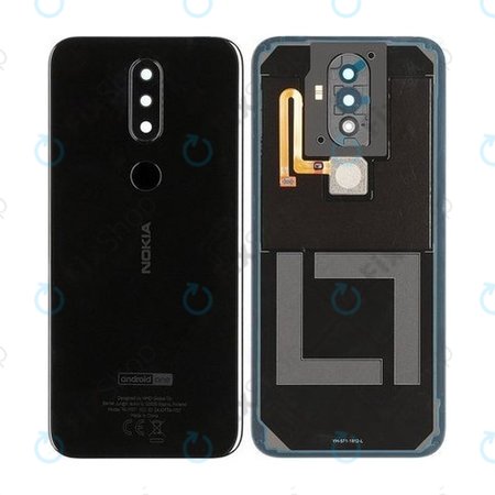 Nokia 4.2 - Poklopac baterije (crni) - 712601009111 Originalni servisni paket