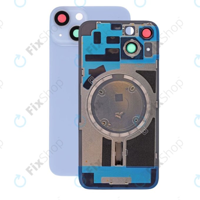 Apple iPhone 14 - Poklopac baterije + čip za bežično punjenje + NFC (plavi)