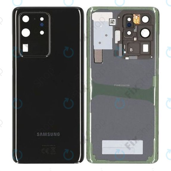 Samsung Galaxy S20 Ultra G988F - Poklopac baterije (Cosmic Black) - GH82-22217A Originalni servisni paket
