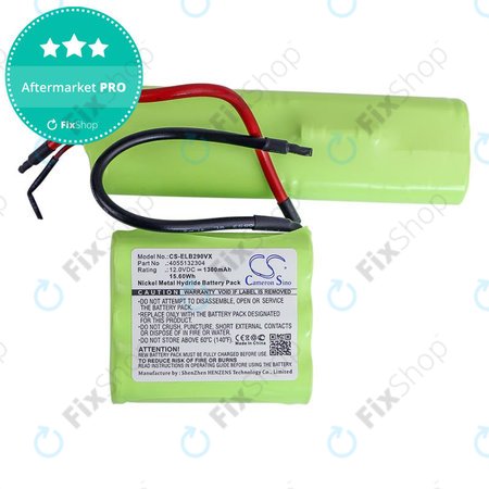 Baterija za AEG, Electrolux, 1300mAh, Ni-MH, 12V, 4055132304, HQ