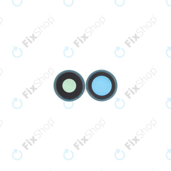 Apple iPhone 16, 16 Plus - Staklo zadnje kamere s okvirom (Teal) - 2 kom