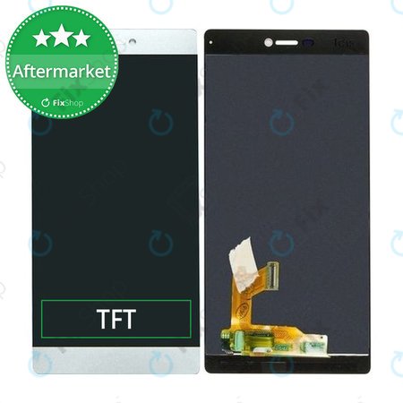 Huawei P8 - LCD zaslon + zaslon osjetljiv na dodir (White) TFT