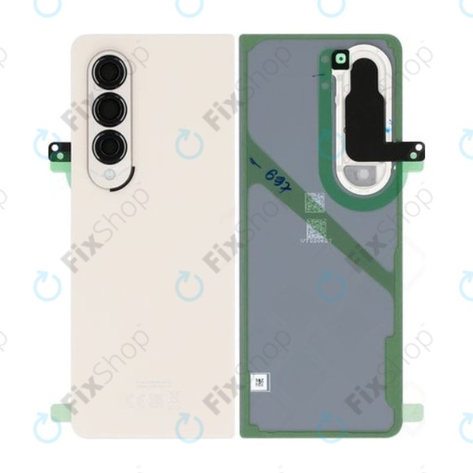 Samsung Galaxy Z Fold 4 F936B - Poklopac baterije (bež) - GH82-29254C Originalni servisni paket