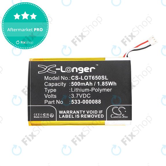 Baterija za Logitech Mx Master, 500mAh, Li-Pol, 3.7V, 533-000088, HB303450, HQ