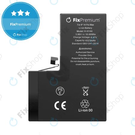 Apple iPhone 14 Pro Max - Baterija A2830 4323mAh FixPremium