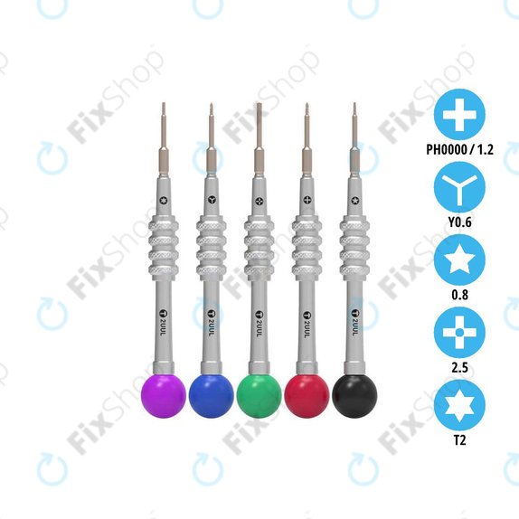 2UUL Scroo - Set odvijača Lollipop 5u1 (nova verzija)