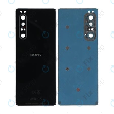 Sony Xperia 1 II - Poklopac baterije (crni) - A5019834A, A5019834B Originalni servisni paket
