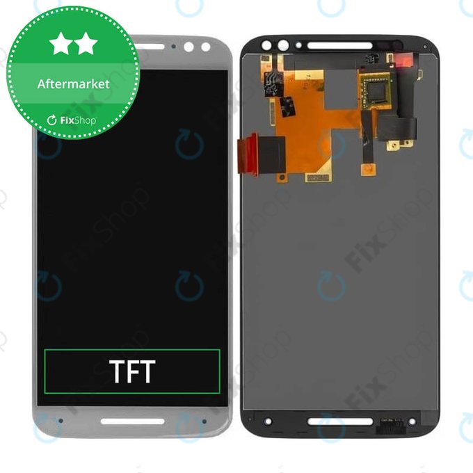 Motorola Moto X Style XT 1572 - LCD zaslon + zaslon osjetljiv na dodir (White) TFT