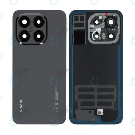 Poklopac baterije za Xiaomi 15T 5G, Black, 5600090O12A00, Genuine Service Pack