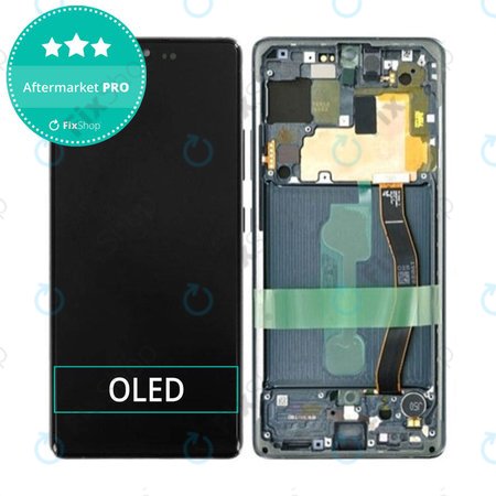 Samsung Galaxy S10 Lite G770F - LCD zaslon + zaslon osjetljiv na dodir + okvir (Prism Black) OLED