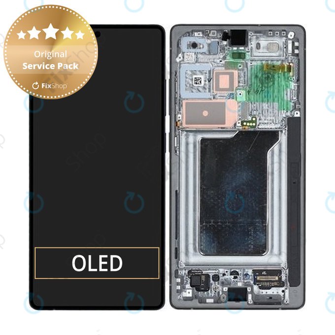 Samsung Galaxy S25 Ultra - LCD zaslon + zaslon osjetljiv na dodir + okvir (Titanium Black) - GH82-36387D Genuine Service Pack