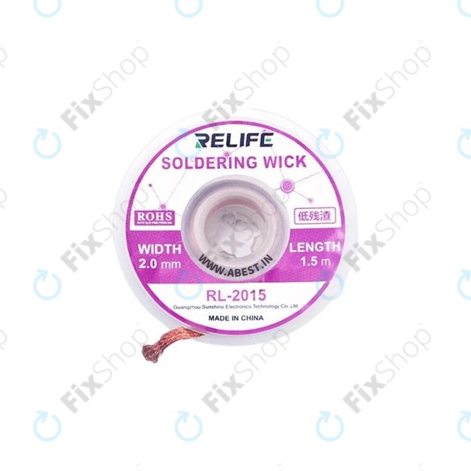 Relife RL-2015 - Spajkalna pletenica za uklanjanje viška kalaja (2mm)