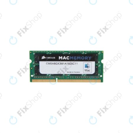 Corsair - RAM memorija SO-DIMM 8GB DDR3L 1600MHz - CMSA8GX3M1A1600C11 originalni servisni paket