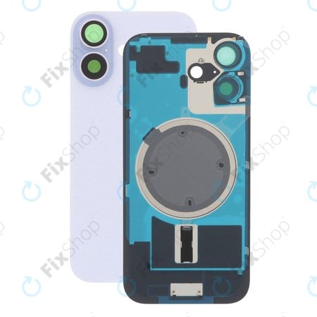 Apple iPhone 17 - Stražnje staklo kućišta + staklo kamere + metalni okvir + magsafe magnet (Lavender)