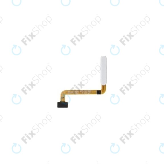 Samsung Galaxy A23 A236B - Senzor otiska prsta + savitljivi kabel (odlično bijeli) - GH96-15397B originalni servisni paket