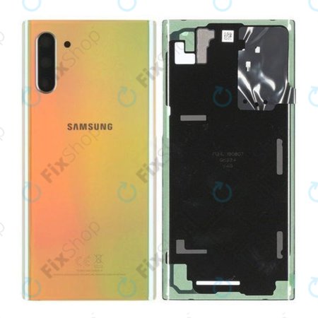 Samsung Galaxy Note 10 - Poklopac baterije (Aura Glow) - GH82-20528C Originalni servisni paket