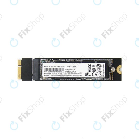 Apple MacBook Air 11" A1465 (sredina 2012.) - SSD 256 GB