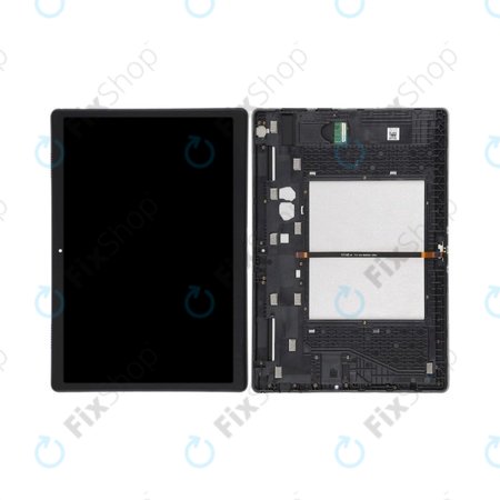 Lenovo Tab M10 FHD Plus TB-X606F - LCD zaslon + steklo na dotik + okvir (črn) - 77030074 Genuine Service Pack