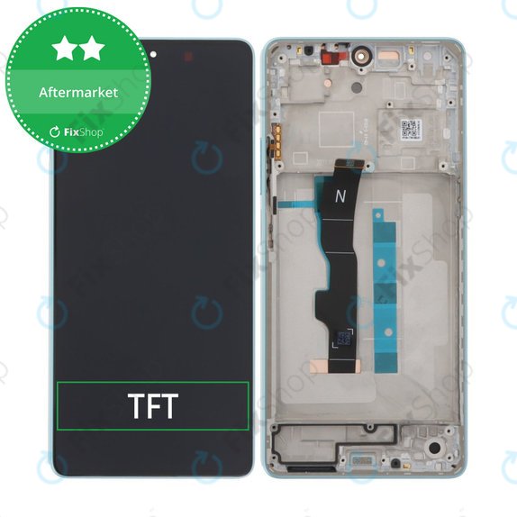 Xiaomi Redmi Note 13 5G 2312DRAABC - LCD zaslon + zaslon osjetljiv na dodir + okvir (Ocean Teal) TFT