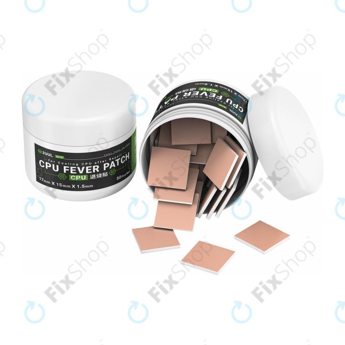 Termalni jastučić za CPU, hlađenje, 2UUL SC09, 17x15x1.5mm