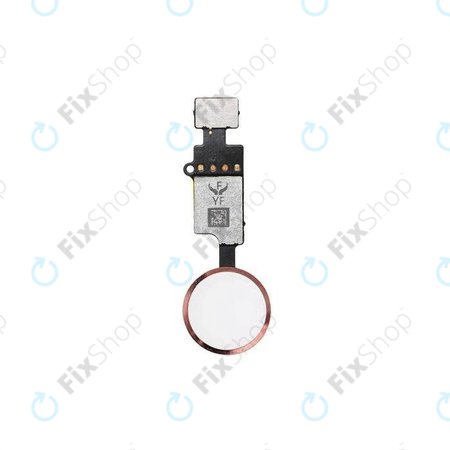 Apple iPhone 7 Plus - Home tipka + Flex kabel (Rose Gold)