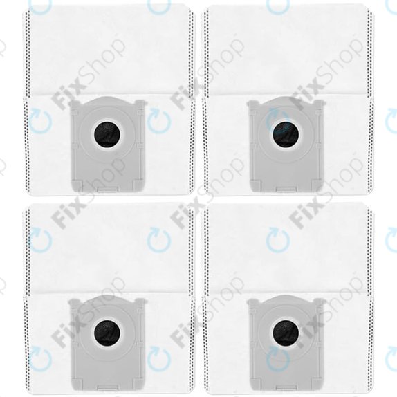 Vrećica za prašinu, 4 kom za Ecovacs Deebot T30c, T50-series, T80-series, X8-series, X9 Pro-series