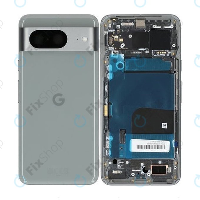 Google Pixel 8 GKWS6 G9BQD - Poklopac baterije (Hazel) - G949-00564-01 Genuine Service Pack