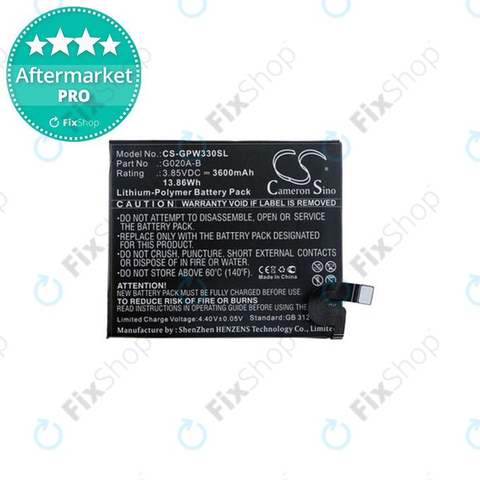 Google Pixel 3a XL - Baterija G020A-B 3600mAh HQ