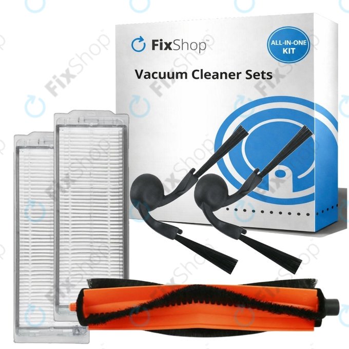 Set rezervnih dijelova za Xiaomi Robot Vacuum S40 Pro (1x Glavna četka, 2x Filter, 2x Bočna četka)