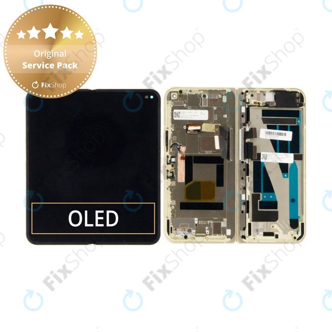 Zaslon za Google Pixel 10 Pro Fold, Inner, Jade, Dodirni ekran bez okvira, G949-01523-00, Genuine Service Pack