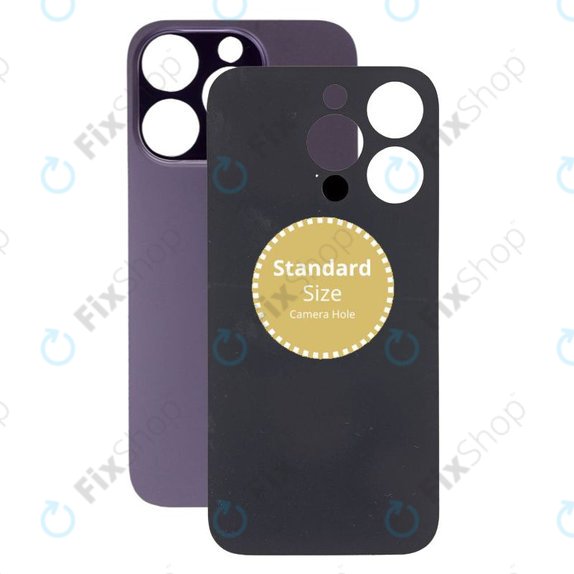 Apple iPhone 14 Pro - Stražnje staklo kućišta (tamnoljubičasto)
