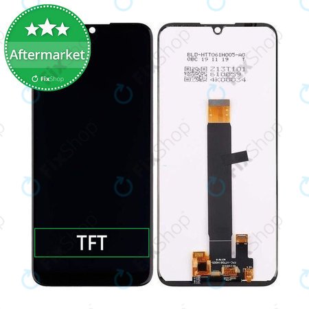 Motorola Moto E6 Plus - LCD + Zaslon osjetljiv na dodir (crni) TFT