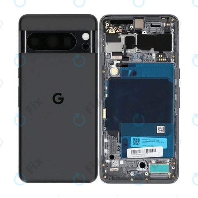Google Pixel 8 Pro GC3VE, G1MNW - Poklopac baterije (Obsidian) - G949-00693-01 Genuine Service Pack