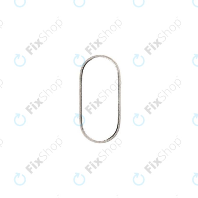 Apple iPhone X - Okvir stražnje leće kamere (Silver)