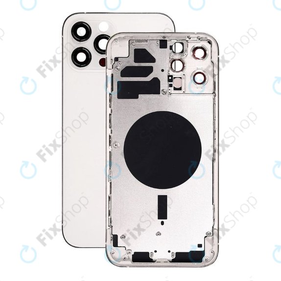 Apple iPhone 12 Pro Max - Stražnje Maska (srebrno)