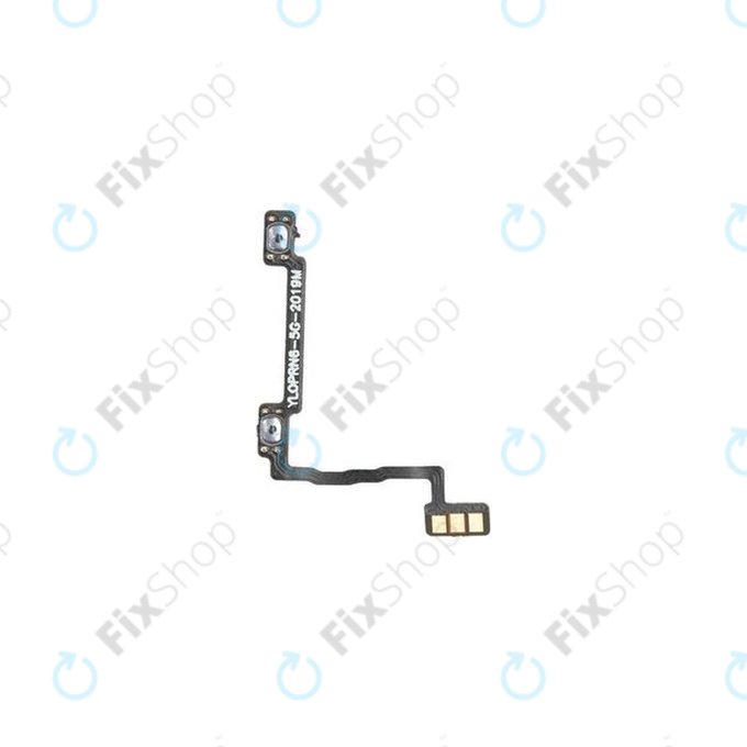 Oppo Reno 6 Pro - Flex Cable Gumb za glasnoću - 4907760 Originalni servisni paket
