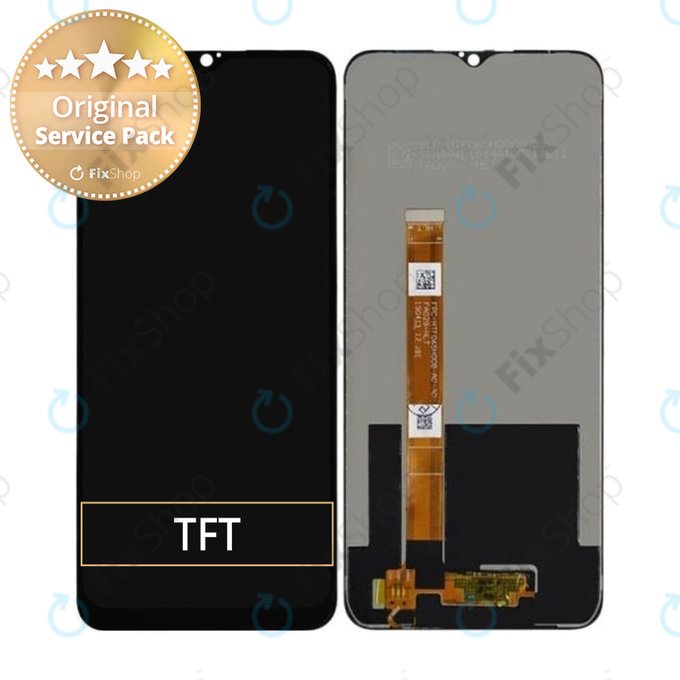 Oppo A5 (2020) - LCD zaslon + staklo osjetljivo na dodir + okvir - REF-OPPOA501 Originalni servisni paket
