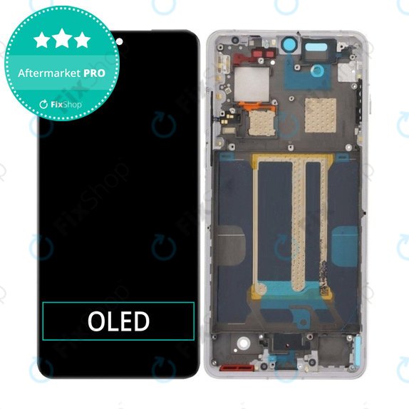OnePlus 13 5G CPH2655 - LCD zaslon + zaslon osjetljiv na dodir + okvir (Black) OLED