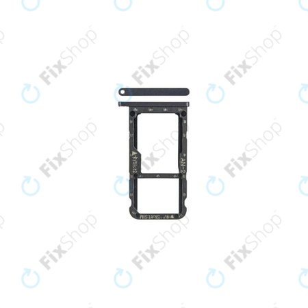 Huawei P20 Lite - SIM + SD ladica (crna) - 51661HKK