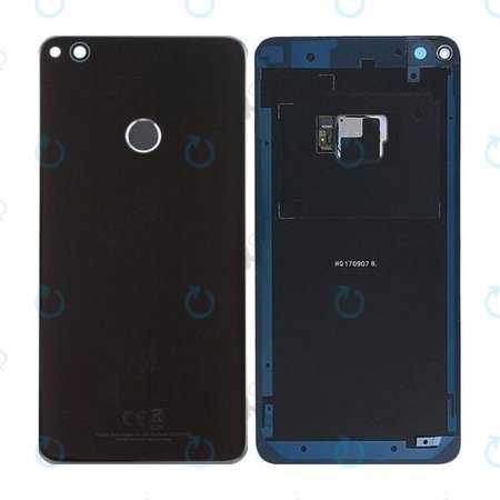 Huawei P9 Lite (2017), Huawei Honor 8 Lite - Poklopac baterije + senzor otiska prsta (crni)