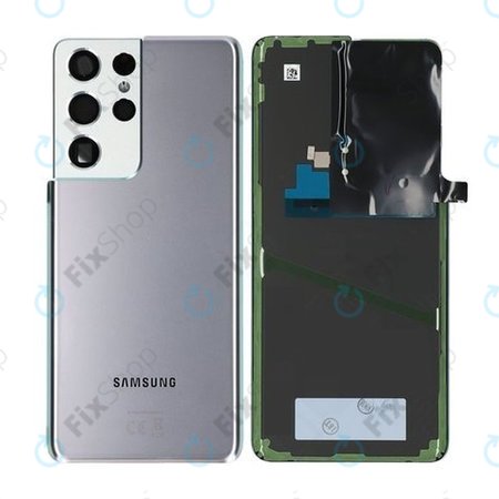 Samsung Galaxy S21 Ultra G998B - Poklopac baterije (Phantom Silver) - GH82-24499B Originalni servisni paket