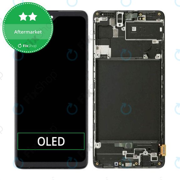 Samsung Galaxy A71 A715F - LCD zaslon + zaslon osjetljiv na dodir + okvir OLED Aftermarket (ploča male veličine)