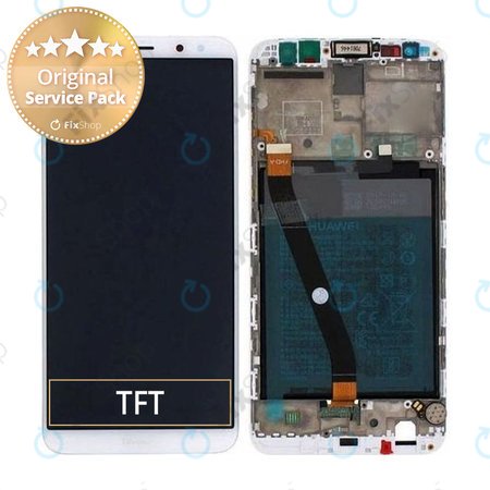 Huawei Mate 10 Lite RNE-L21 - LCD zaslon + zaslon osjetljiv na dodir + okvir + baterija (Prestige Gold) - 02351QXU, 02351QEY Genuine Service Pack