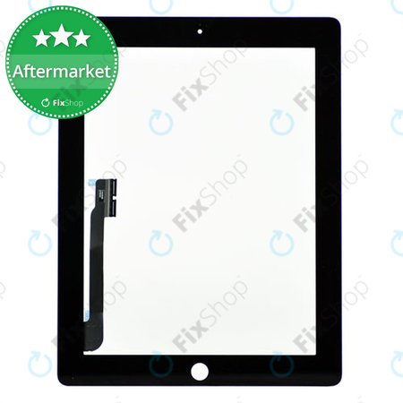 Apple iPad 3, iPad 4 - Zaslon osjetljiv na dodir (crni)