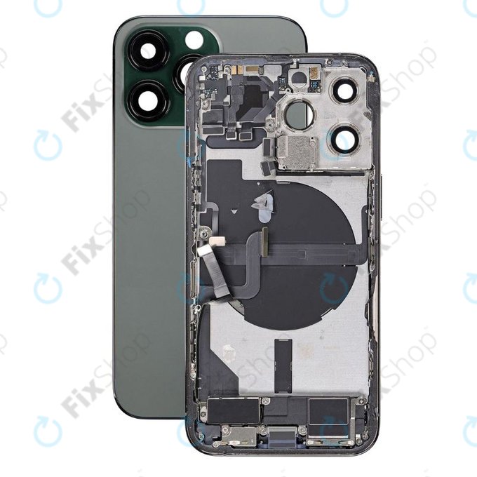 Apple iPhone 13 Pro - Stražnje Maska s malim dijelovima (Alpine Green)