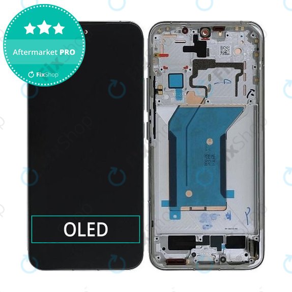 Xiaomi 14 23127PN0CC - LCD zaslon + zaslon osjetljiv na dodir + okvir (White) OLED